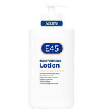 E45 Moisturising Lotion for Long- Lasting Hydration for Dry Skin Skin - 500ml