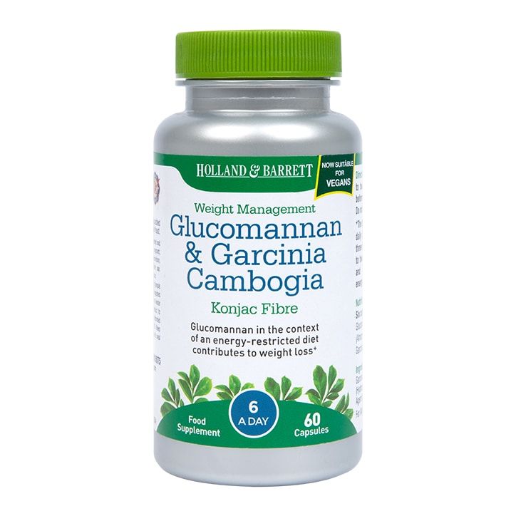 Holland & Barrett Glucomannan & Garcinia 60 Capsules