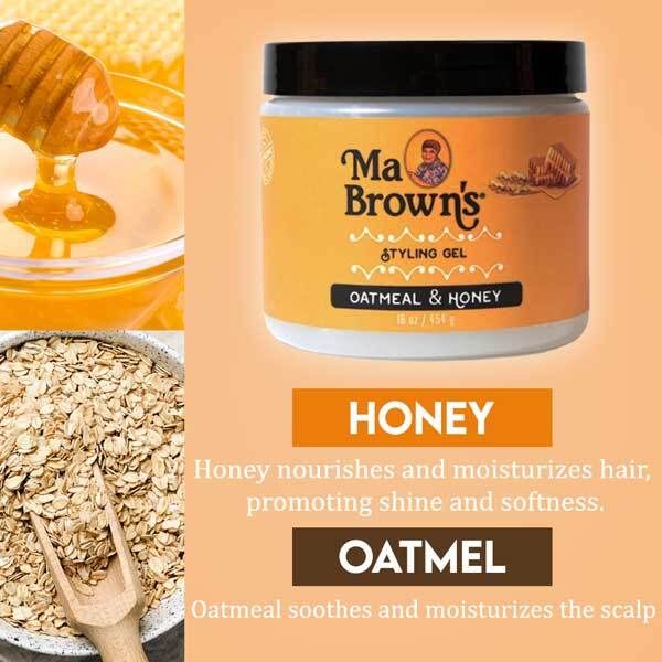 Ma Browns Styling Gel With Oatmeal And Honey