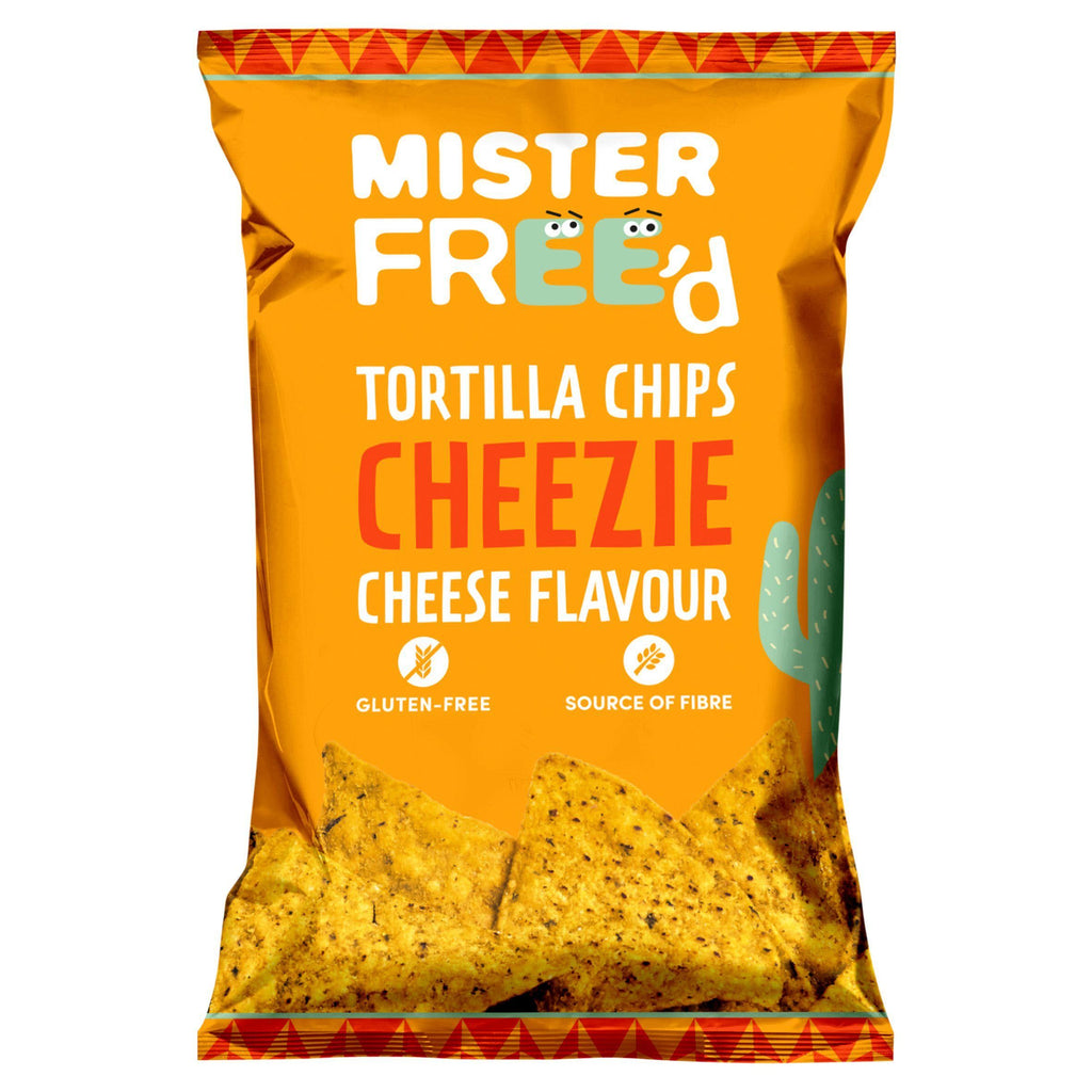 Mister Free'd Tortilla Chips Cheezie Cheese Flavour 135g