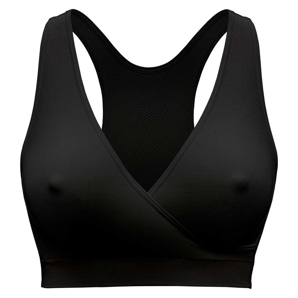 Medela Keep Cool Sleep Breathable Maternity & Nursing Bra Bra S Black