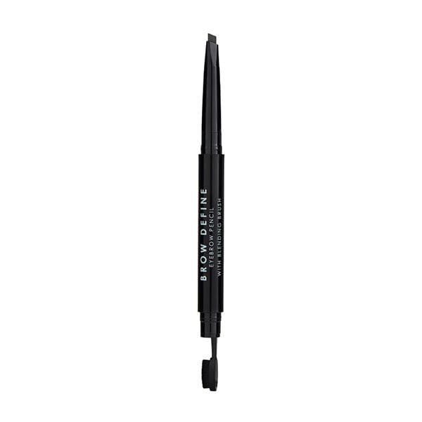 MUA Brow Define Brow Pencil W/Blending Brush Black 001 GOODS Superdrug Black 001  