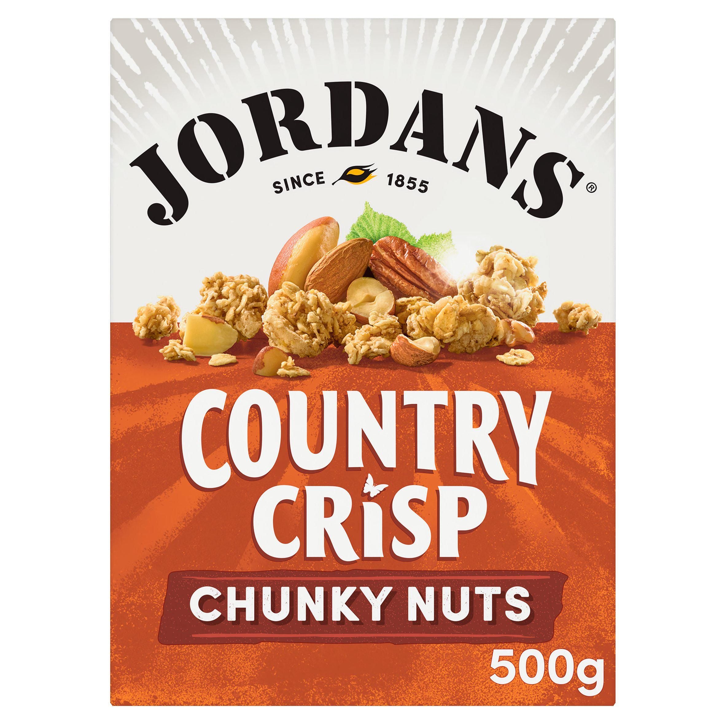 Jordans Country Crisp Breakfast Cereal with Chunky Nuts 450g