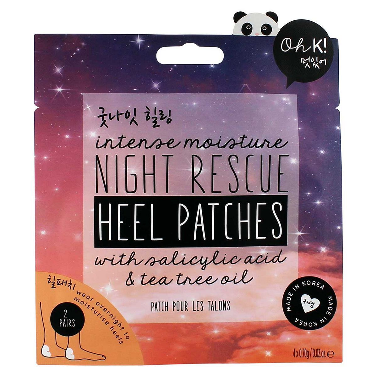 Oh K! Night Rescue Heel Patches 4 GOODS Boots   