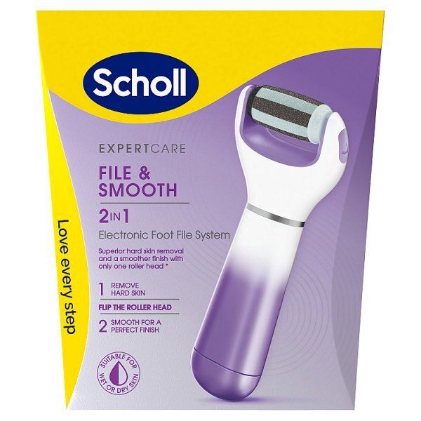 Scholl Pedicare 2 In 1 Electronic Foot File System