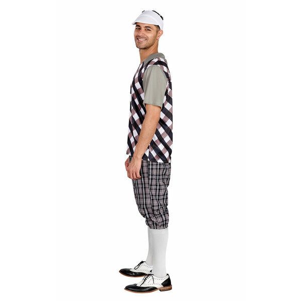 Orion Costumes Male Golfer Costume (Black & White) X-Large GOODS Superdrug   