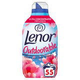 Lenor Outdoorable Fabric Conditioner Pink Blossom (55 Washes) fabric conditioner Sainsburys   