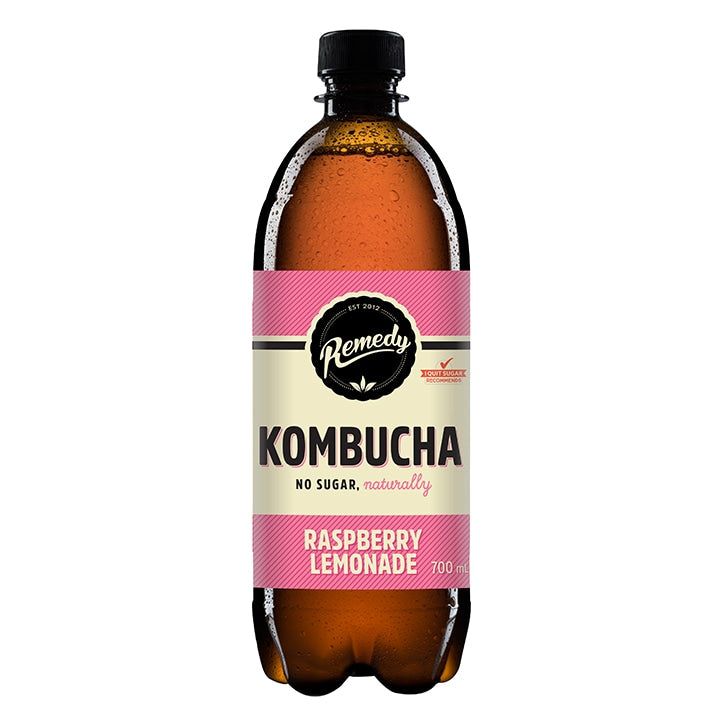 Remedy Raspberry Lemonade Kombucha 700ml