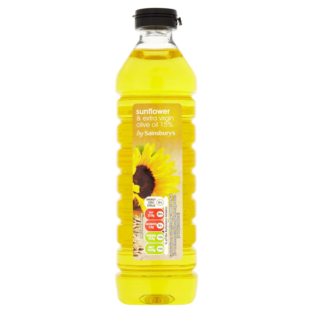 Sainsbury’s Sunflower & Extra Virgin Olive Oil 500ml