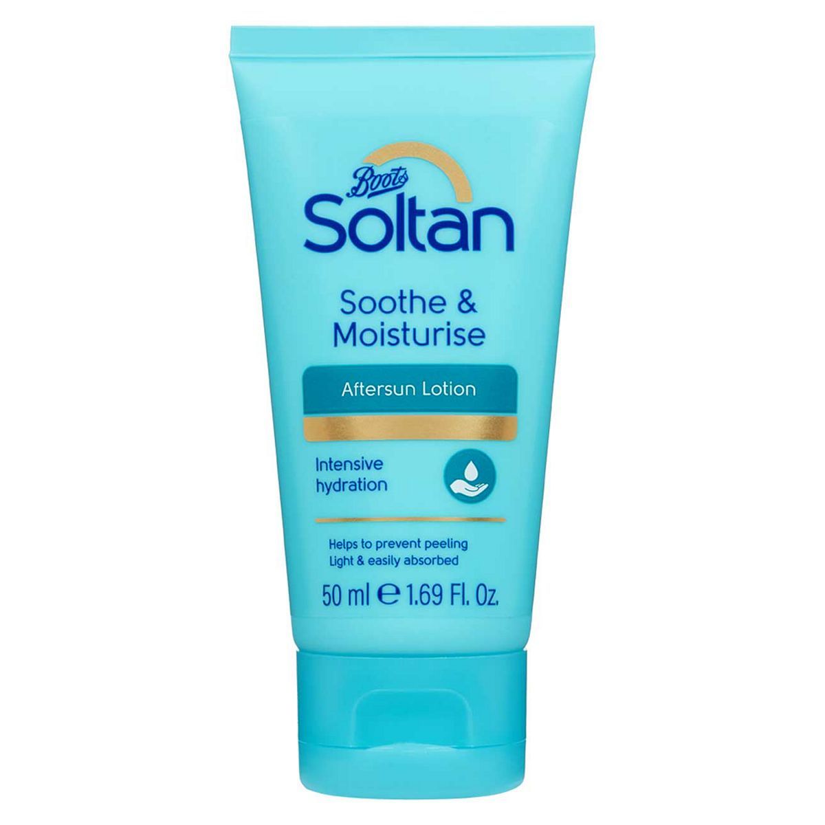 Soltan Soothe & Moisturise Aftersun Lotion Mini 50ml Suncare & Travel Boots   