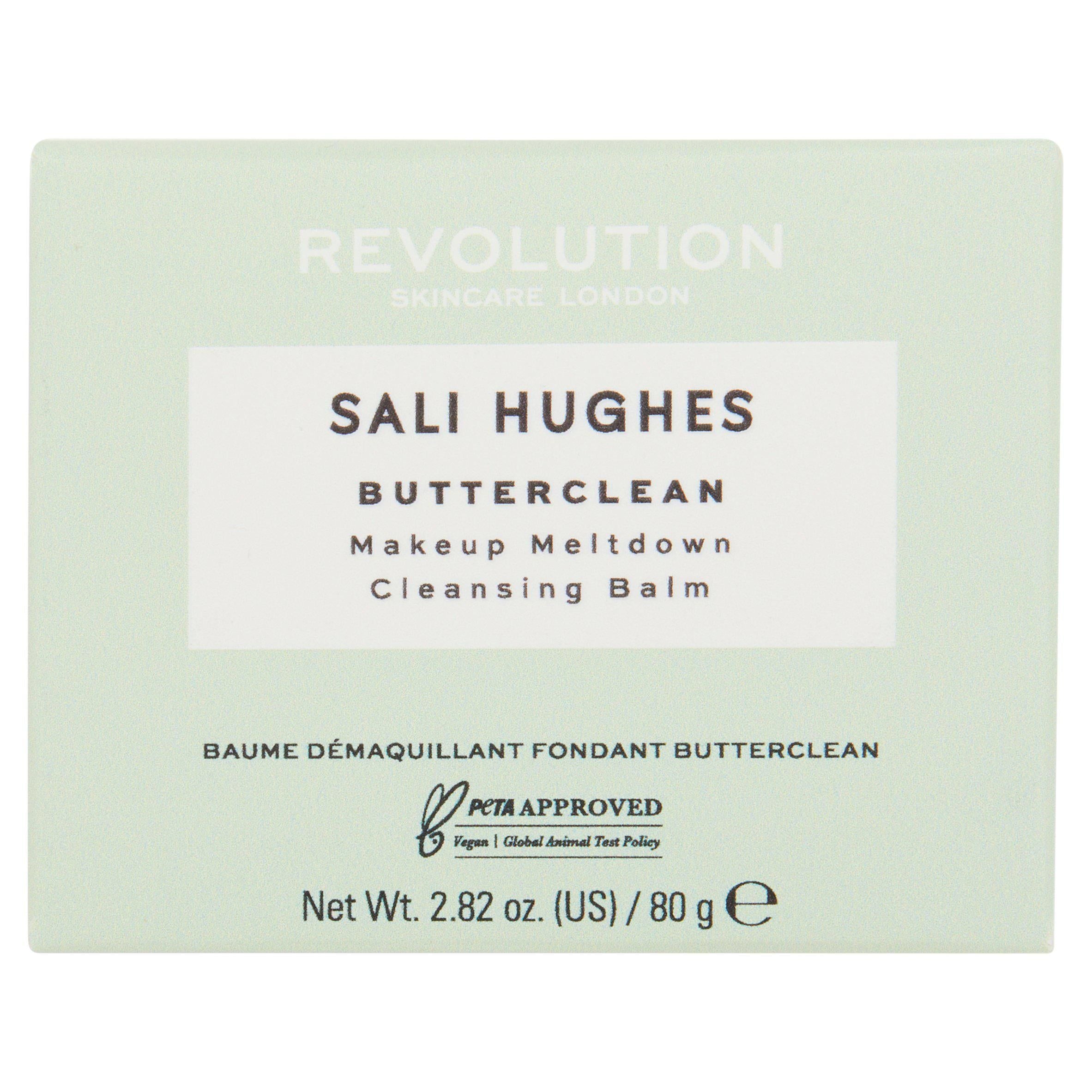 Revolution Sali Hughes Butterclean Makeup Melting Cleansing Balm 80g GOODS Sainsburys   