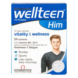 Vitabiotics Wellteen Him 28 Tablets Kid's & Teen's Multivitamins Holland&Barrett   