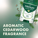 Mitchum Male Stick Natural Cederwood 40G GOODS Superdrug   