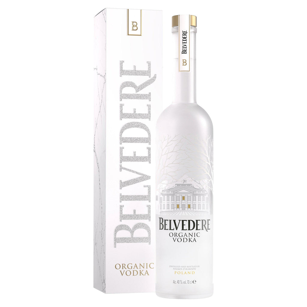 Belvedere Organic Ultra Premium Vodka 70cl