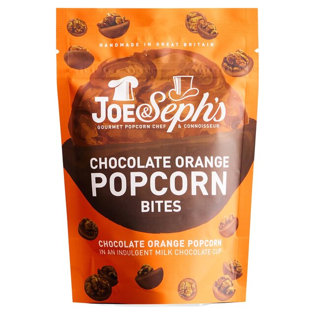 Joe & Seph's Orange Chocolate Popcorn Bites   63g