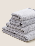 Pure Cotton Cosy Weave Towel Bathroom M&S   