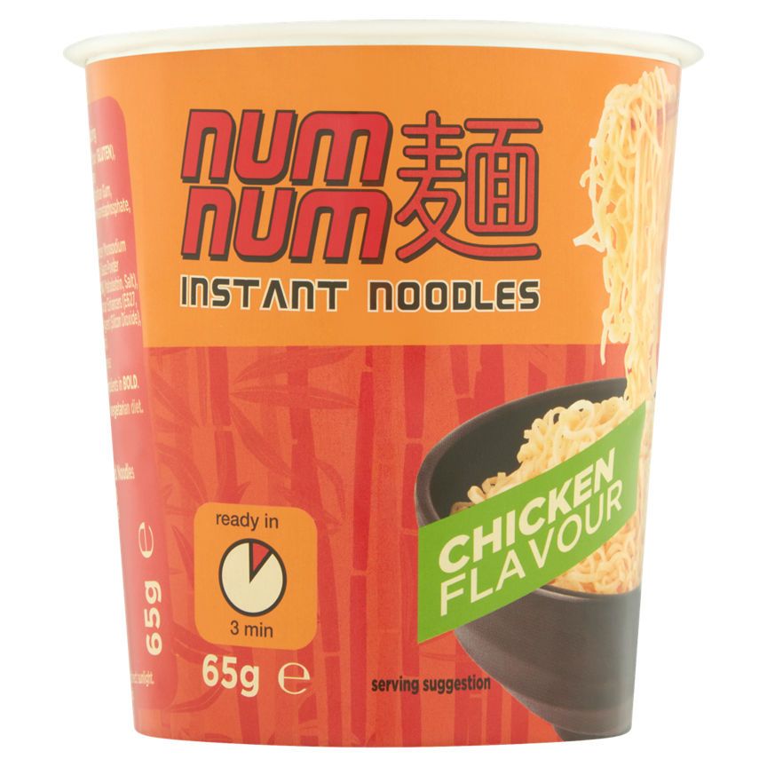 Num Num Instant Noodles Chicken Flavour