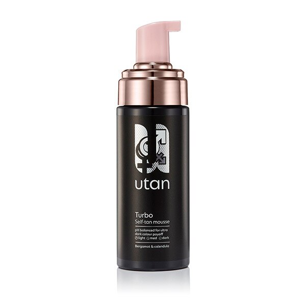 utan Turbo Self Tan Mousse Bergamot & Calendula 150ml