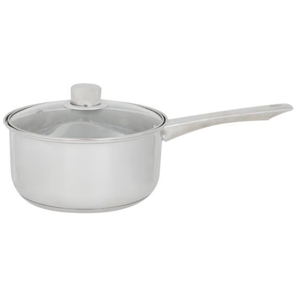 Sainsbury's Home Stainless Steel Saucepan 20cm cookware Sainsburys   