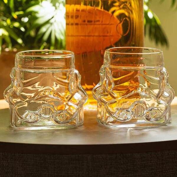 Set of 2 Original Stormtrooper Whiskey Glasses