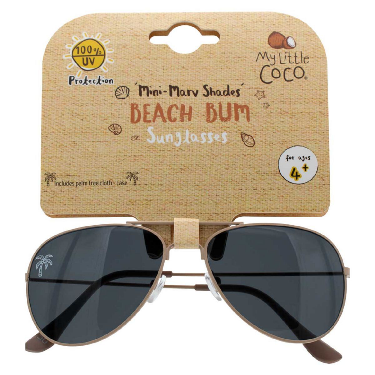 My Little Coco Beach Bum Mini Marv Shades - Ages 4+ GOODS Boots   