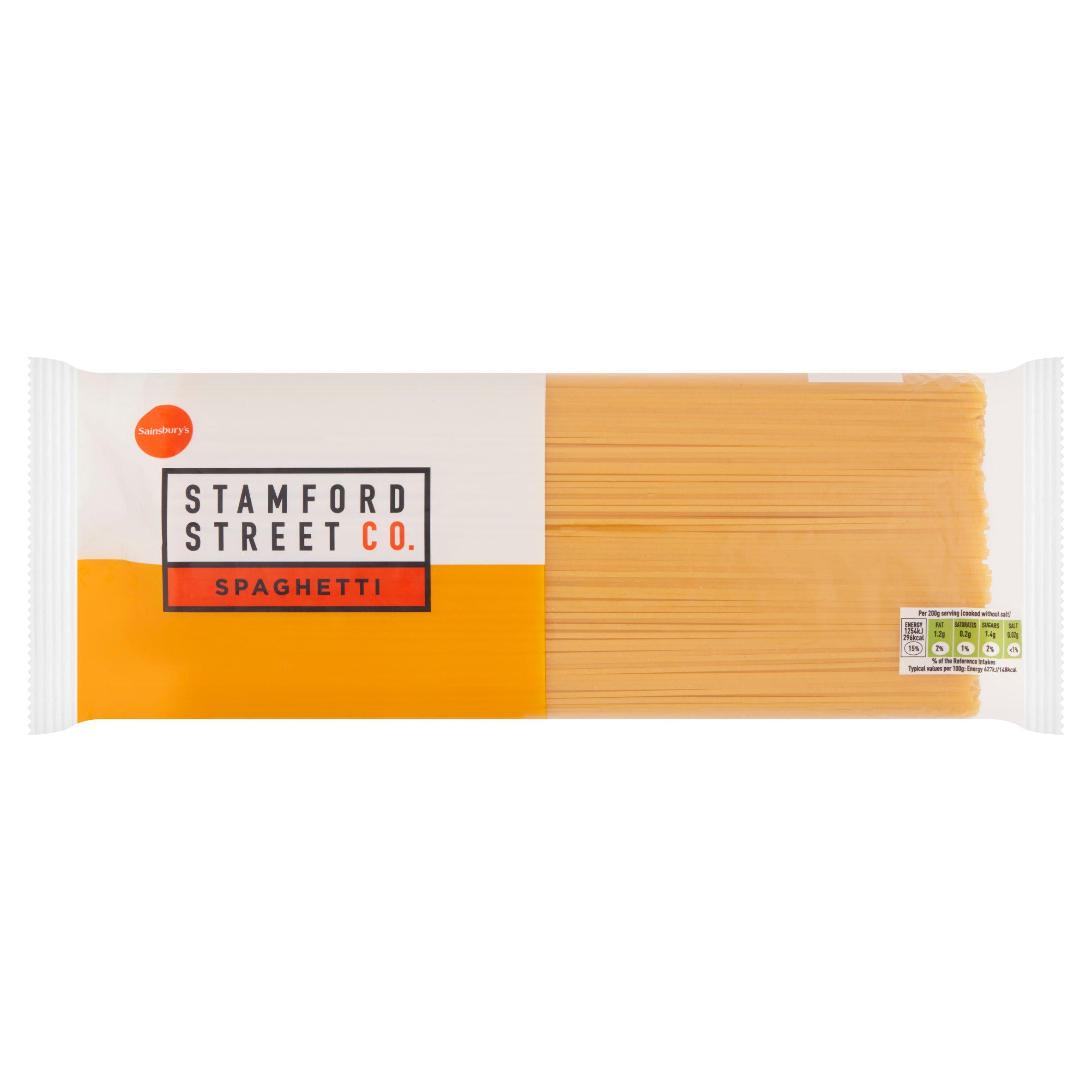 Stamford Street Co. Spaghetti Pasta 1kg GOODS Sainsburys   