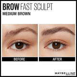 Maybelline Express Brow Fast Sculpt Medium Brown 4 GOODS Superdrug   