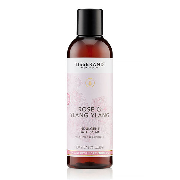 Tisserand Rose & Ylang Ylang Indulgent Bath Soak 200ml