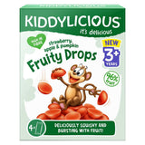 Kiddylicious Strawberry, Apple and Pumpkin Fruity Drops 4x16g