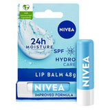 NIVEA Hydro Care Lip Balm SPF15, 4.8g face & body skincare Boots   