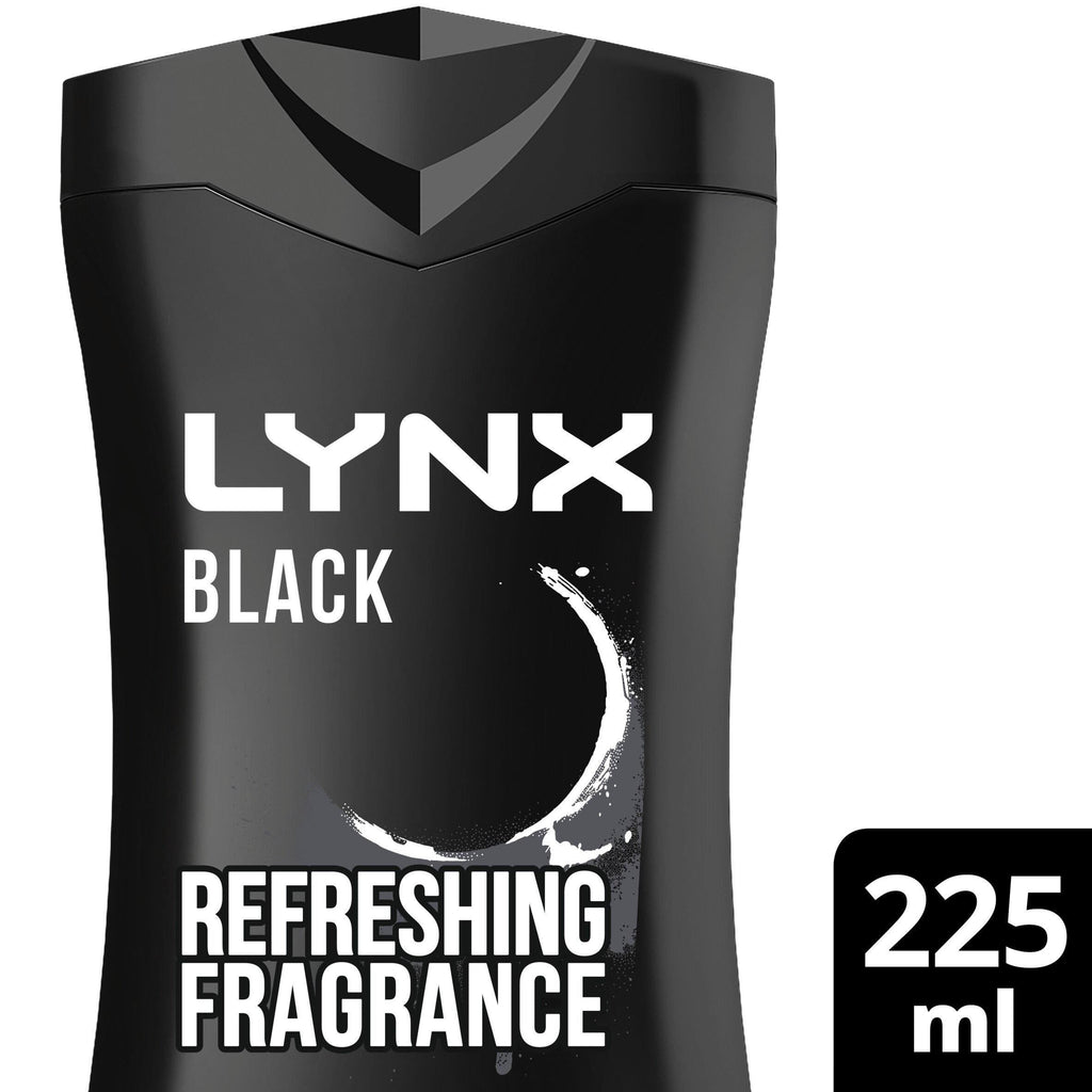 Lynx Black Shower Gel 225ml