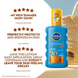 Nivea Sun Protect & Bronze Tan Activating Spray SPF20 200ml GOODS Superdrug   