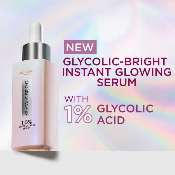 L'oreal Paris Glycolic Bright Serum 30Ml