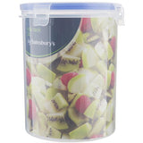 Sainsbury's Home Klip Lock Round Storage 2L Foil food bags & storage Sainsburys   