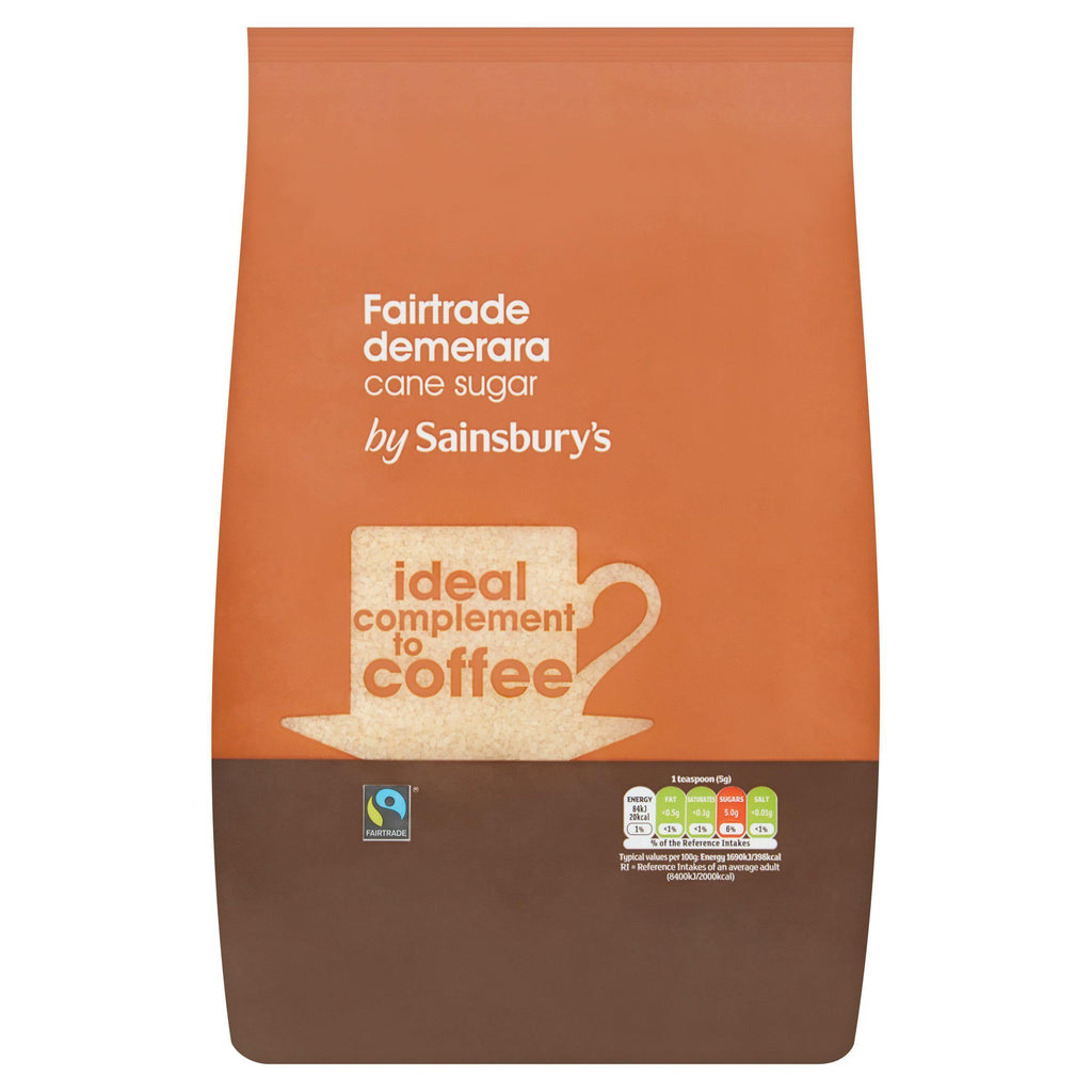 Sainsbury's Fairtrade Demerara Cane Sugar 2kg