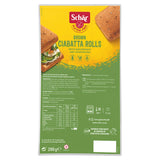 Schar Gluten Free Brown Ciabatta Rolls x4 gluten free Sainsburys   