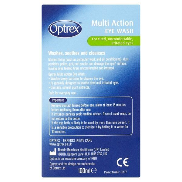 Optrex Multi Action Soothing Eye Wash 100ml