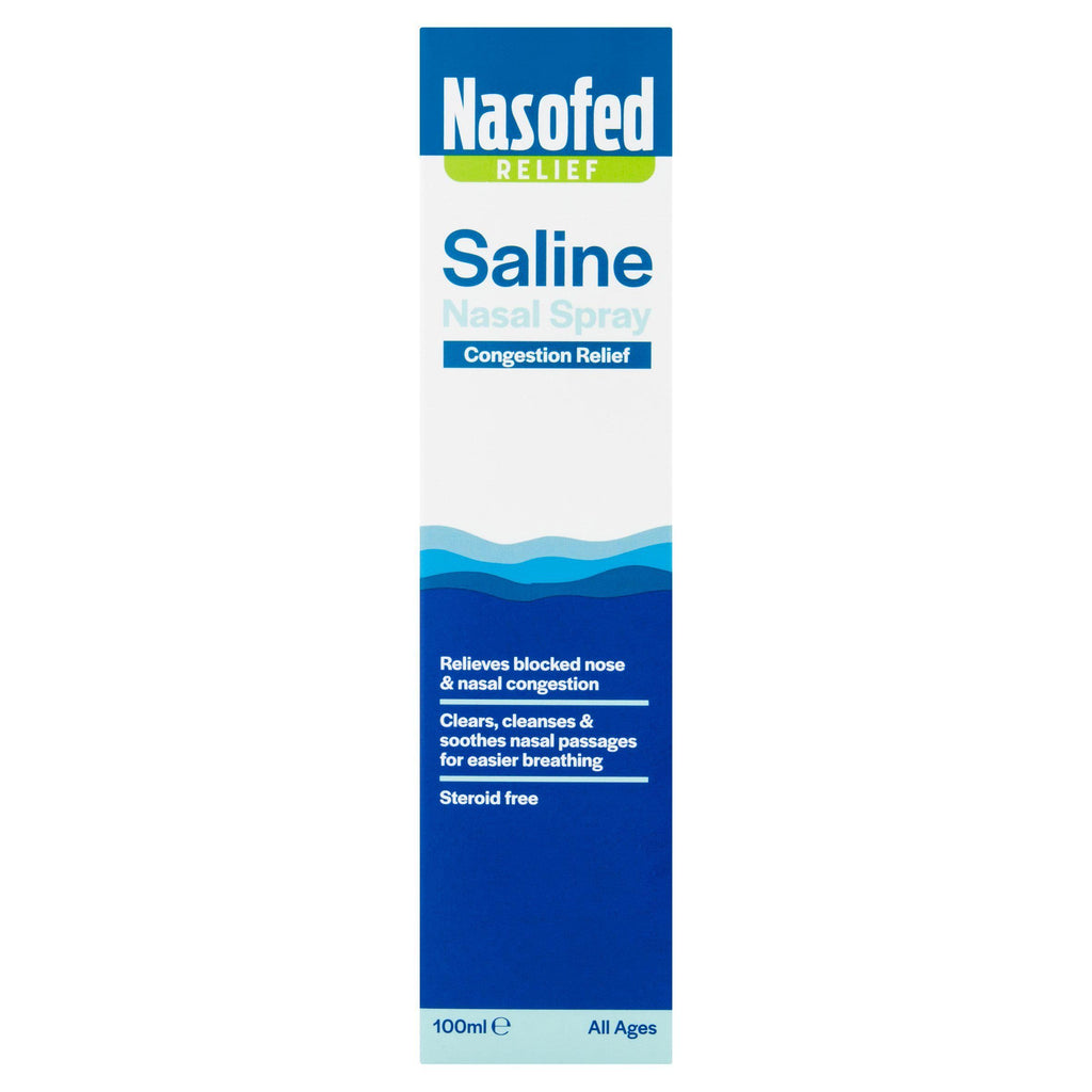 Nasofed Relief Saline Nasal Spray All Ages 100ml