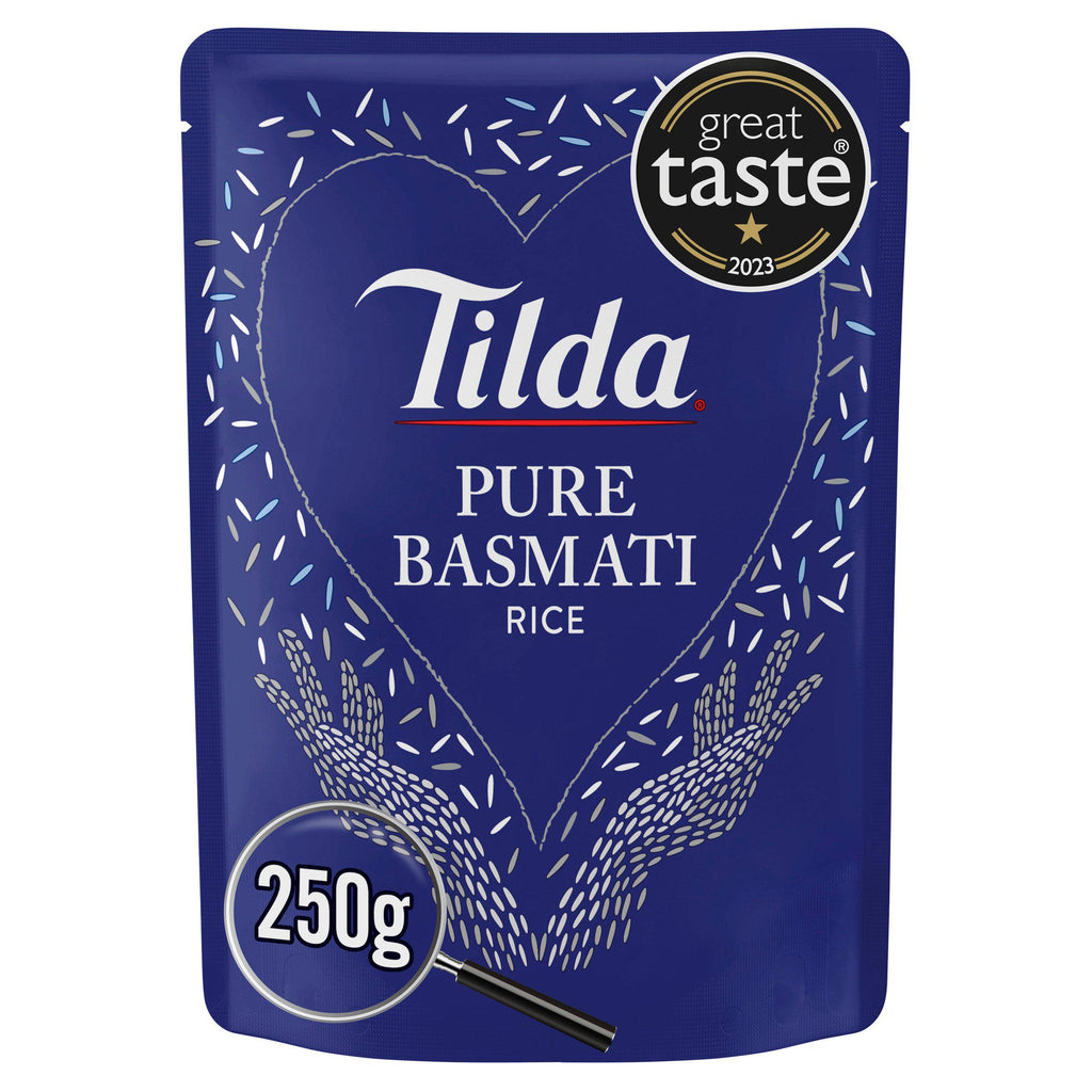 Tilda Microwave Rice Pure Basmati 250g