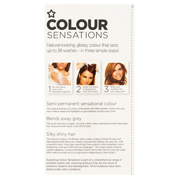 Superdrug Sensations Rich Honey Brown 7.73