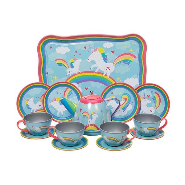 Schylling Unicorn Tin Tea Sets GOODS Superdrug   