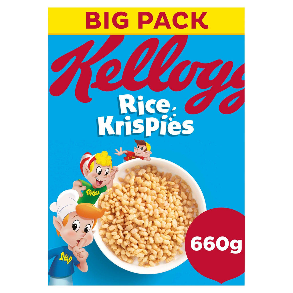 Kellogg's Rice Krispies Breakfast Cereal 660g