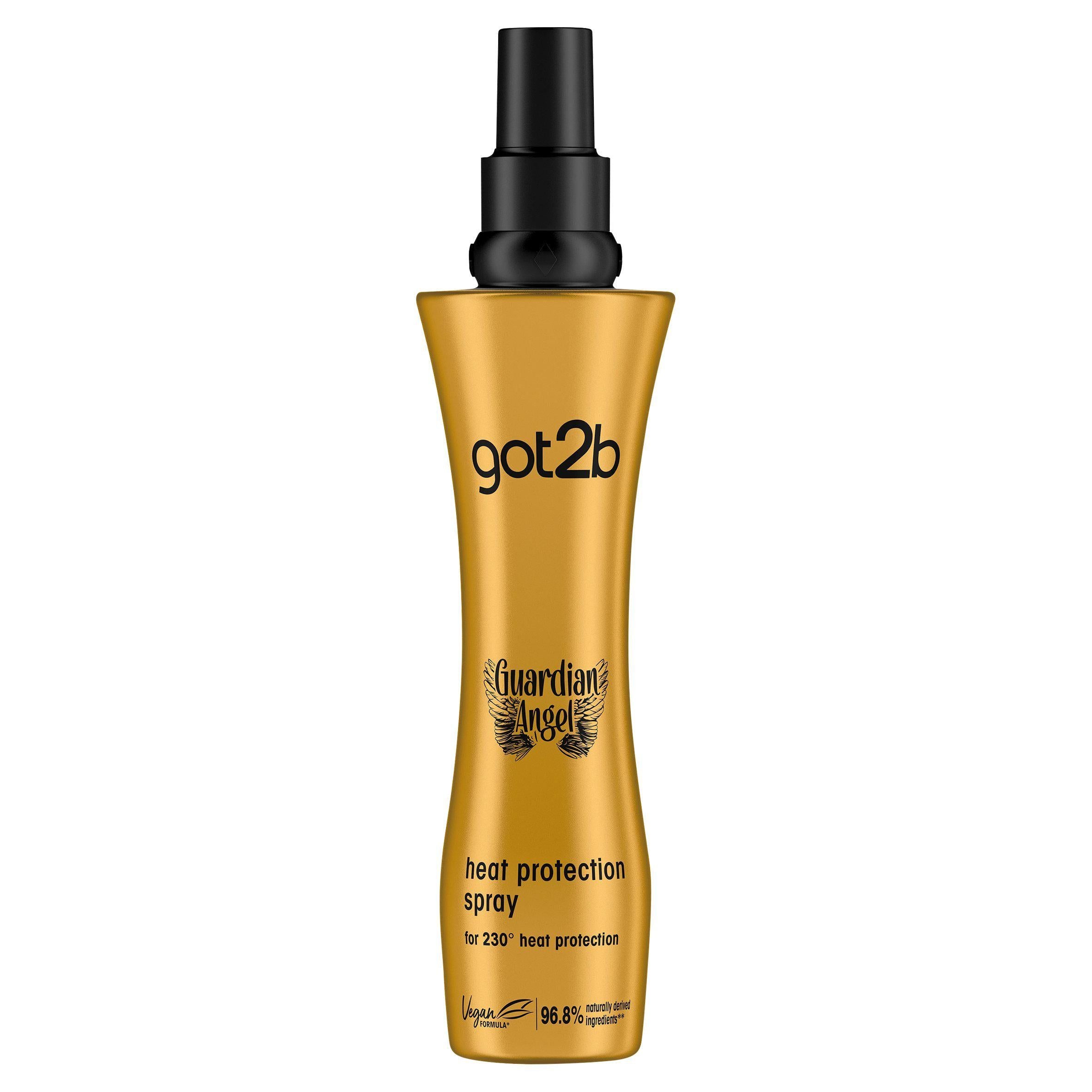 Schwarzkopf got2b Guardian Angel Heat Protect Spray 200ml styling & hairspray Sainsburys   