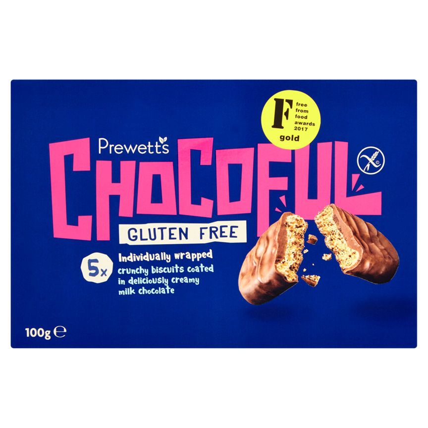 Prewett's Chocoful Gluten Free Chocolate Bars