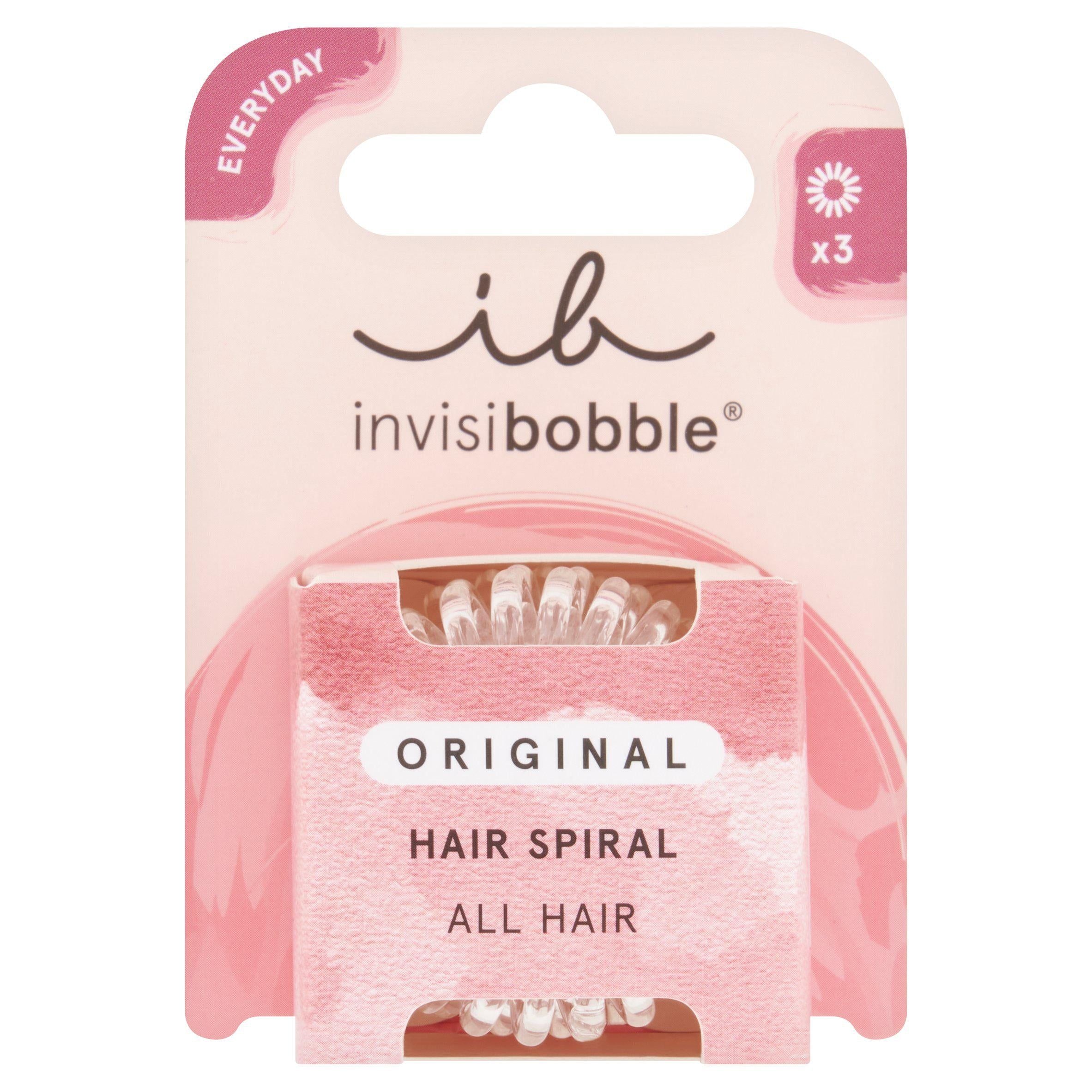 Invisibobble Original 3 Crystal Clear Hair Ties