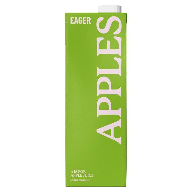 Eager Apple Juice Not From Concentrate   1L