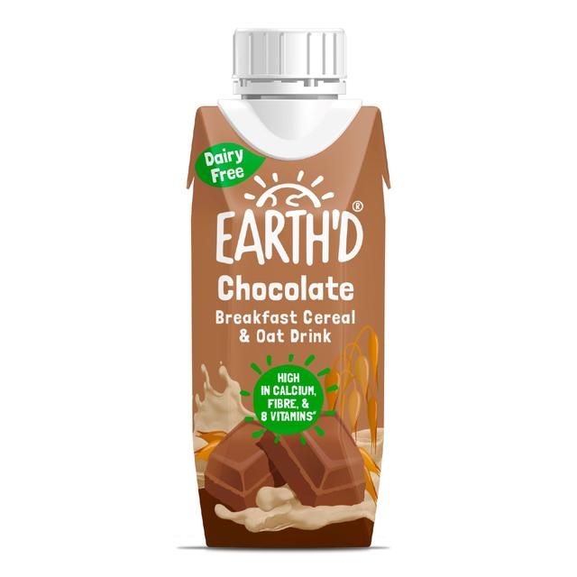 Earth'd Breakfast Cereal &amp;amp; Oat Shake - Chocolate   250ml