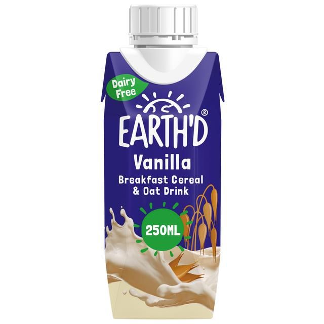 Earth'd Breakfast Cereal &amp;amp; Oat Shake - Vanilla   250ml