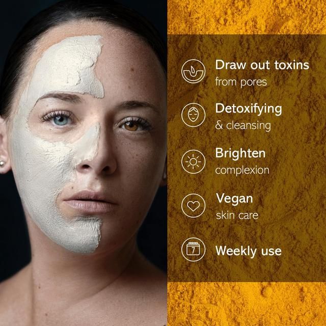 Earth Kiss Super Naturals Kombucha & Turmeric Detoxifying Clay Face Mask