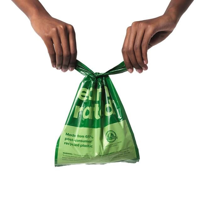 Earth Rated Poop Bags Unscented Tie Handle Bag   120 per pack